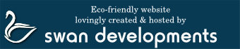 Eco-friendly website lovingly created & hosted by Swan Developments